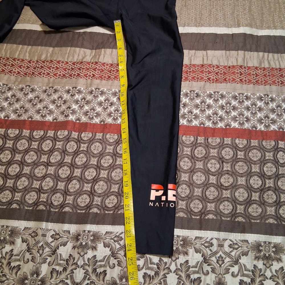 P.E Nation Leggings Sportwear Women Black Athleisure SzS Yoga Gym - Picture 8 of 12